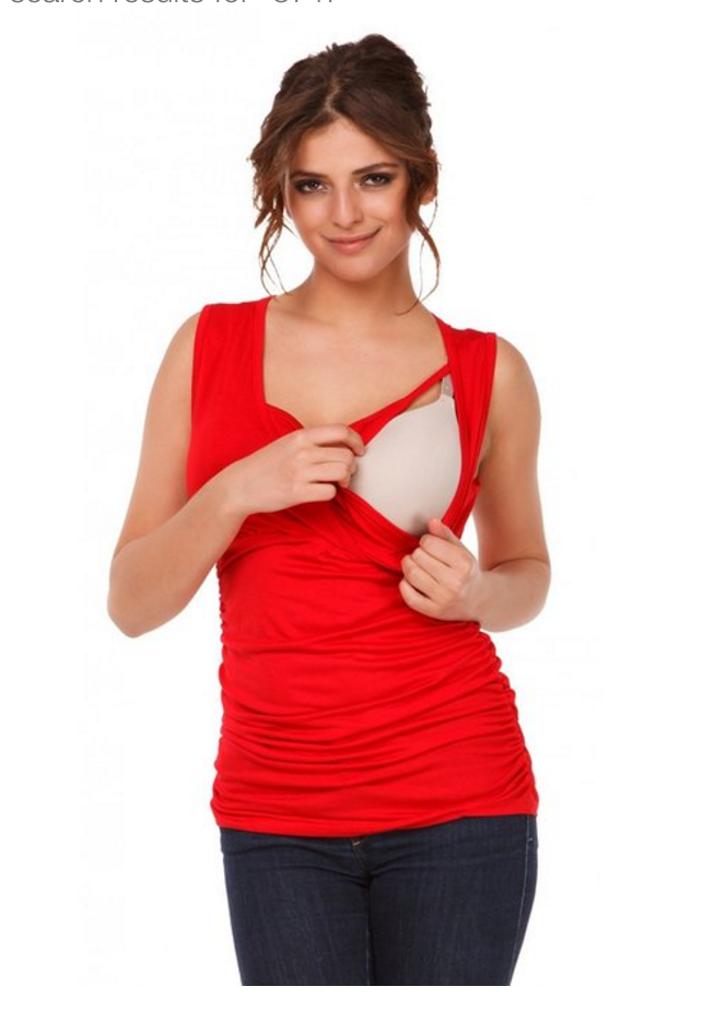 Breastfeeding Tops NZ - Tank Top w ruched sides